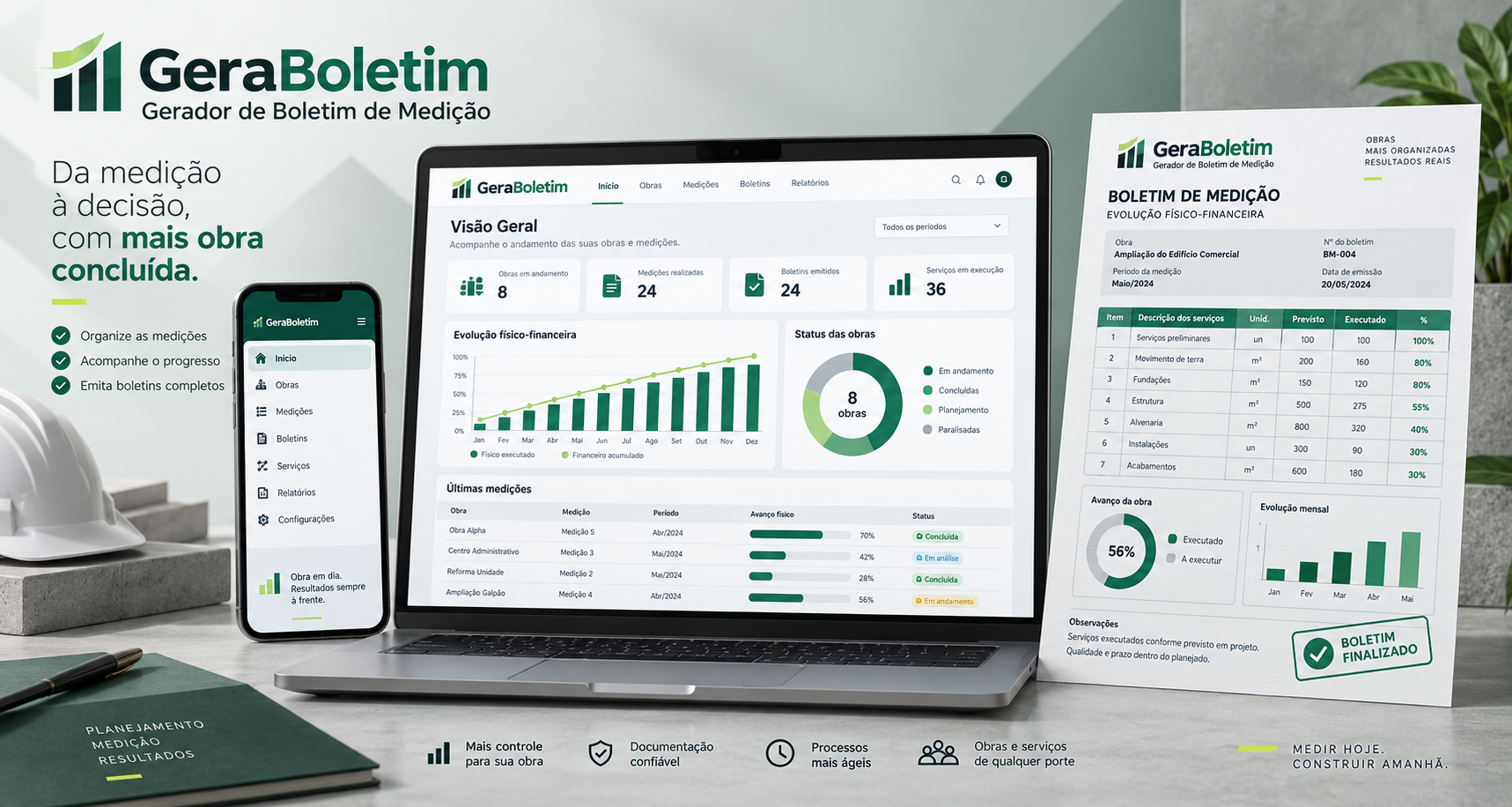 Gerador de Boletim de Medição — GeraBoletim